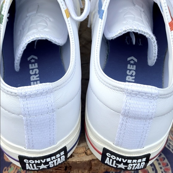 New Converse One Star “Star Player” OX Leather 8 - Picture 9 of 14